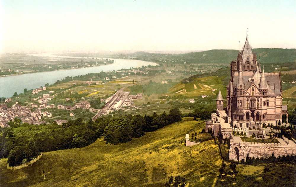    (Schloss Drachenburg). , Nordrhein-Westfalen, Konigswinter, Drachenburg