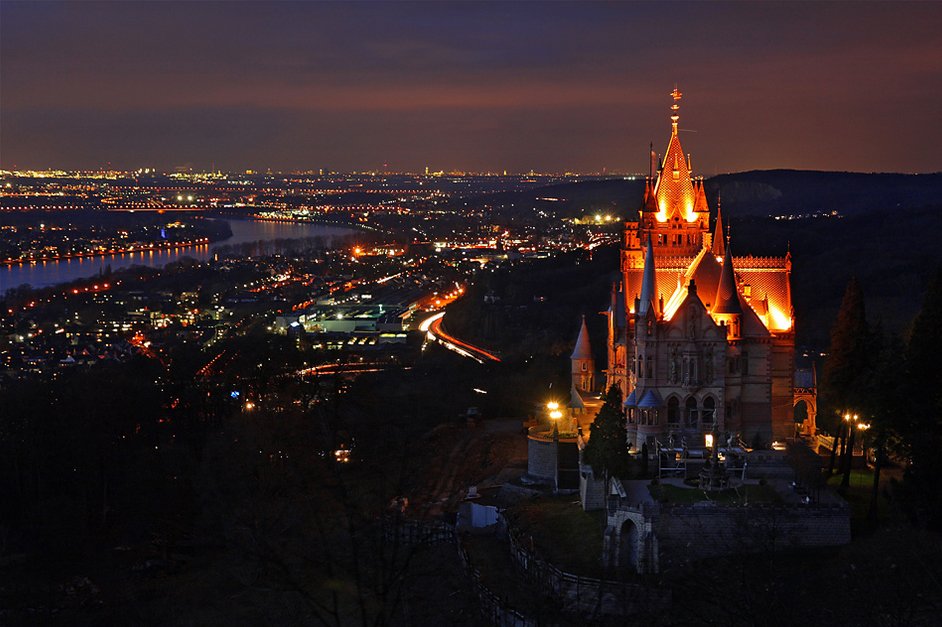    (Schloss Drachenburg). , Nordrhein-Westfalen, Konigswinter, Drachenburg