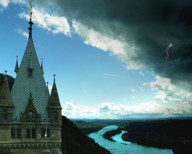    (Schloss Drachenburg). , Nordrhein-Westfalen, Konigswinter, Drachenburg