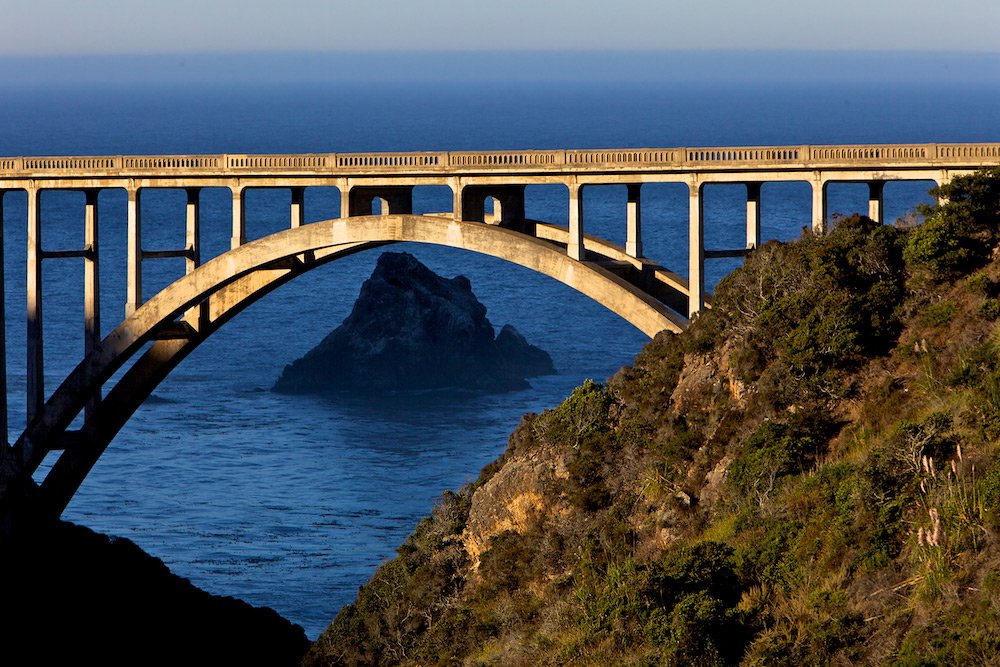     .   , California, Monterey, Bixby Creek Bridge