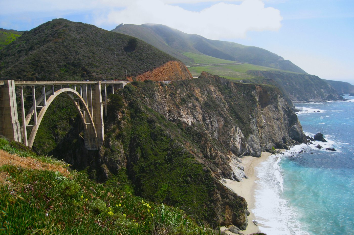     .   , California, Monterey, Bixby Creek Bridge