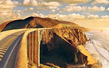     .   , California, Monterey, Bixby Creek Bridge