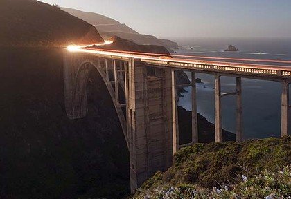     .   , California, Monterey, Bixby Creek Bridge