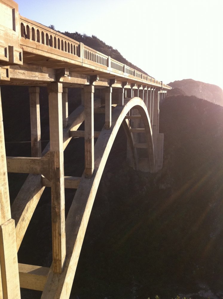     .   , California, Monterey, Bixby Creek Bridge