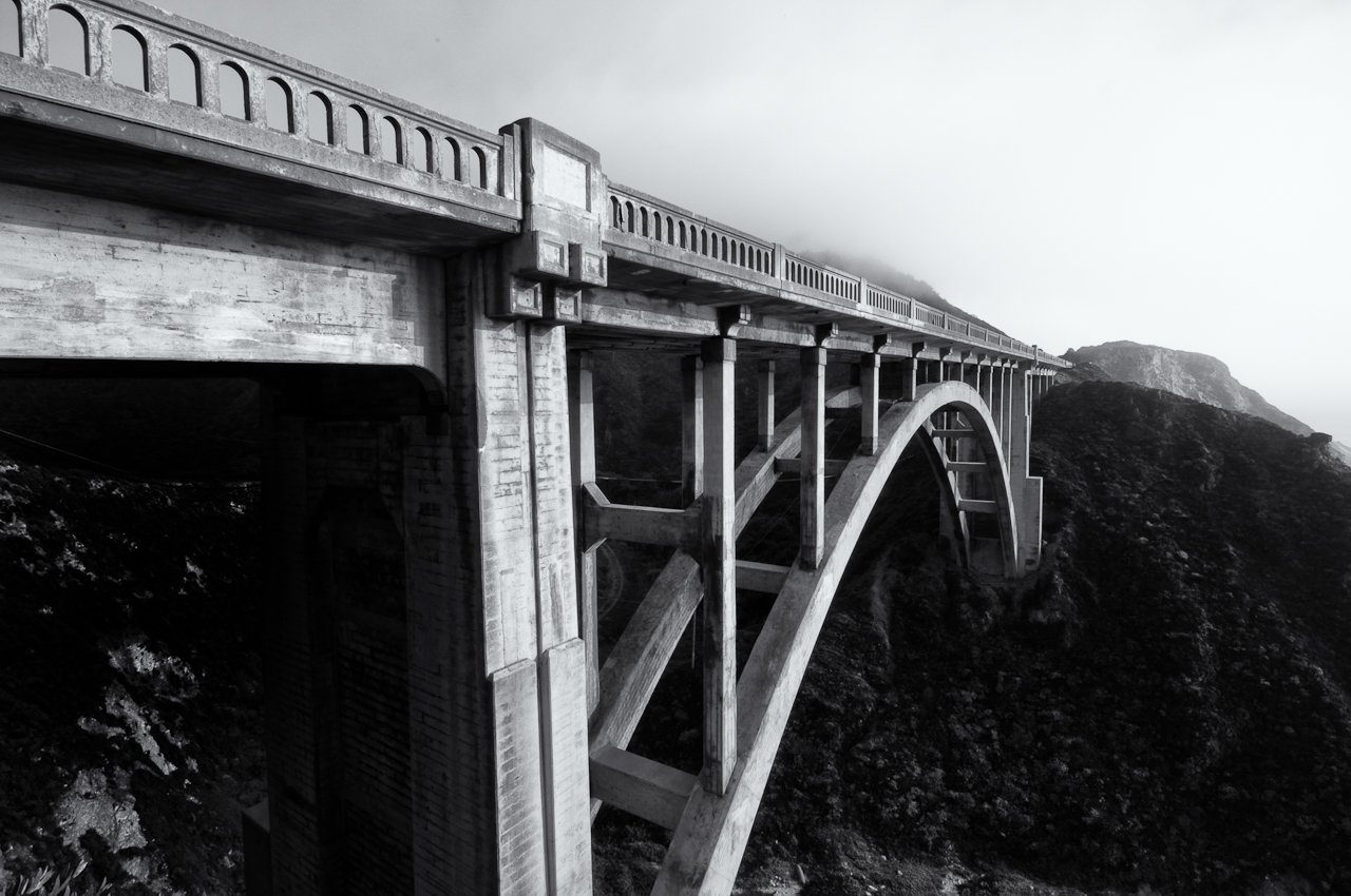     .   , California, Monterey, Bixby Creek Bridge