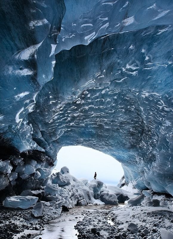 Фото Ледяные пещеры Скафтафелл. Исландия, Svartifoss Trail, 