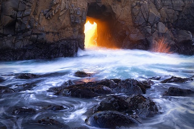   .   , California, Big Sur, Sycamore Canyon Road, 9100