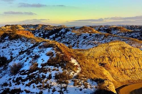     .   , North Dakota, Medora, Unnamed Road