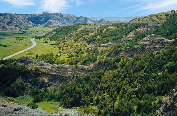     .   , North Dakota, Medora, Unnamed Road